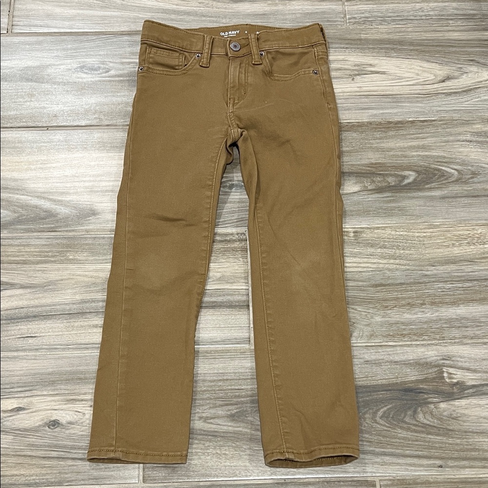 Old Navy Tan Slim Fit Pants